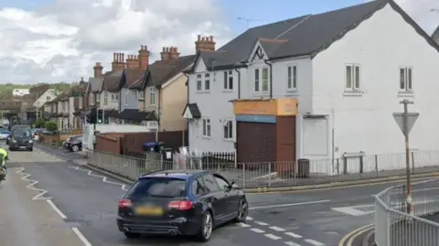 Google The junction with Princess Road