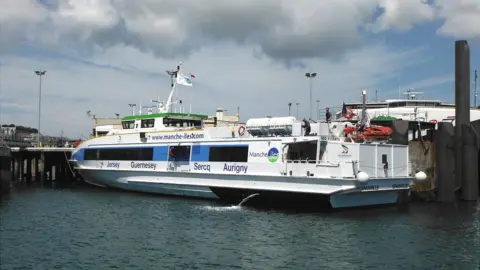 BBC Manche Iles Express boat Granville