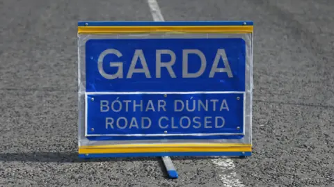 PA Garda road closed sign