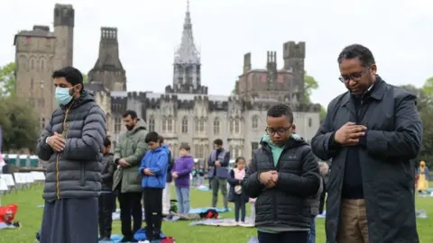 Getty Images Eid event at Cardiff Castle