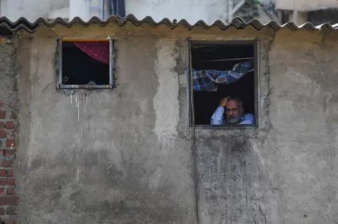 Getty Images India man during lockdown