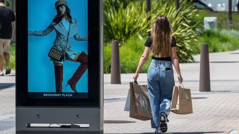 Bloomberg/Getty female shoppers at Broadway Plaza Mall in Walnut Creek, California, in Broadway Plaza, California