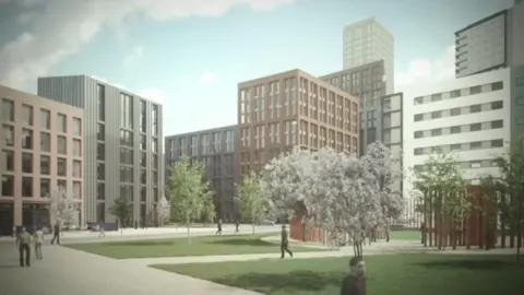 City of Wolverhampton Council Image from CGI footage