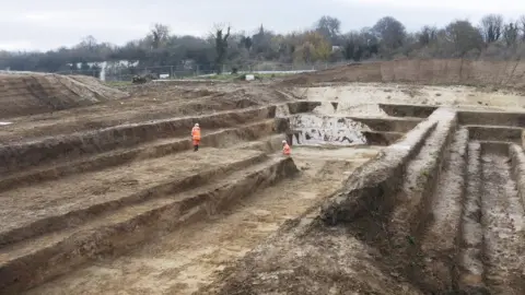 UCL Archaeology South East Researchers digging for artefacts