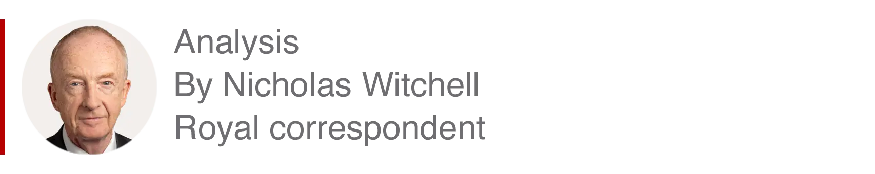 Analysis box by Nicholas Witchell, royal correspondent