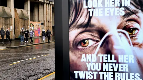 Getty Images Covid poster