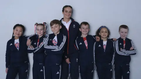Alice Mann/Team GB Team GB's mini mascots