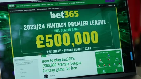 BBC Bet 365 advert