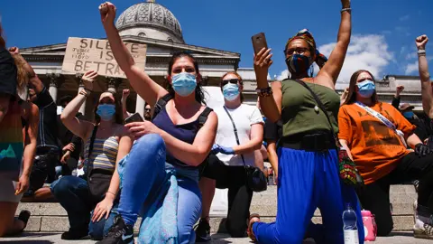 Getty Images London protest