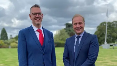 West Mercia PCC John Campion and Marc Bayliss