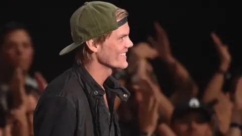 Getty Images Avicii at the iHeartMusic Awards