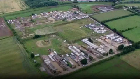 BBC Smithy Fen travellers site