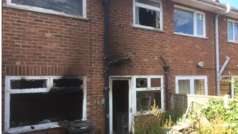 House fire, Lowestoft