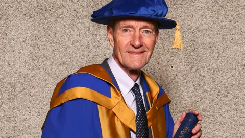 Ede & Ravenscroft Lee Child at the ceremony