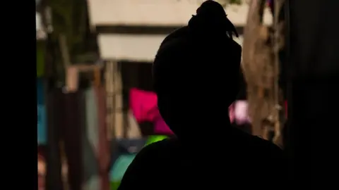 BBC Woman in silhouette