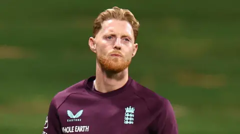 Ben Stokes working as part of the coaching team with England Lions 
