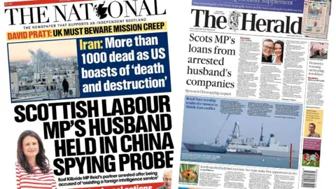 Front pages
