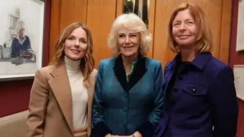 Geri Halliwell-Horner, Queen Camilla and Dame Laura Lee