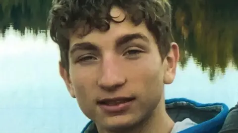 Police Scotland Aaron Strachan pictured in 2019 looking straight at the camera.