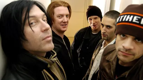 Getty Images Queens of the Stone Age in 2005