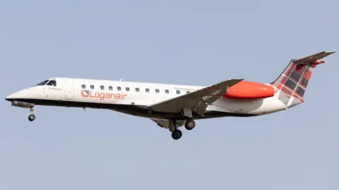 Getty Images Loganair plane