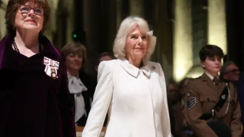 Getty Images Camilla on Thursday evening