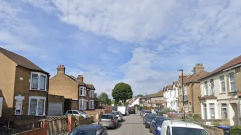 Google StreetView image of Derby Road in Ponders End, Enfield.