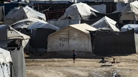 Getty Images Al-Hol Camp in Syria