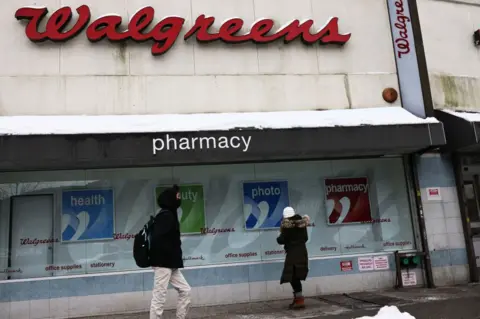 Getty Images A Walgreens store