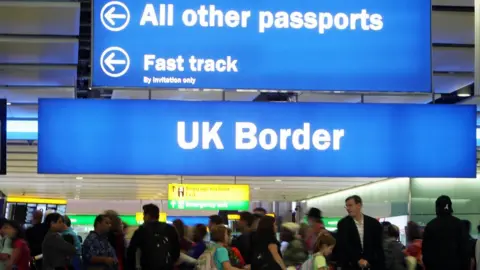 PA Media Border checks at Heathrow Airport