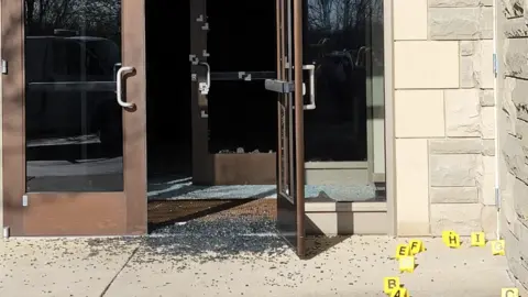 Nashville police The killer shot through a locked side door to break inside