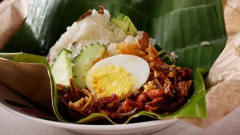 Getty Images Nasi Lemak Bungkus