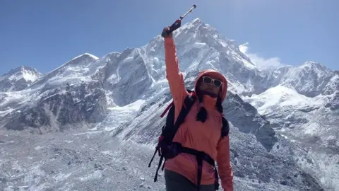 Sharmila Syangtan Sharmila Syangtan at Everest base camp