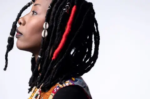 AFP Malian singer, songwriter and actress Fatoumata Diawara poses during a photo session in Paris, France - Tuesday 28 March 2023