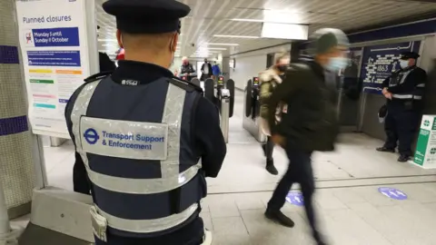 Jonathan Brady TFL Enforcement officers