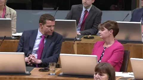 Rhun ap Iorwerth and Leanne Wood