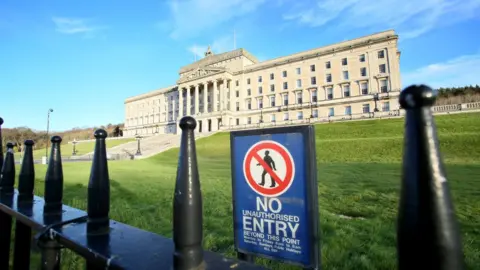 PAUL FAITH Stormont gates