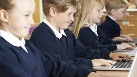 Getty Images Pupils at computer