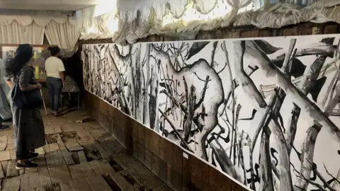 BBC Painting by Mamoon Ahmad