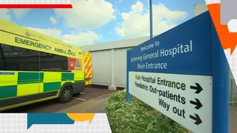 BBC Kettering General Hospital.