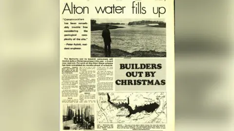 Anglian Water Alton Water in Anglian Water newspaper