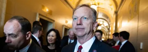 Getty Images Kevin Hern at the US Capitol in May