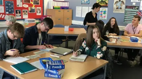 BBC Modern languages classroom