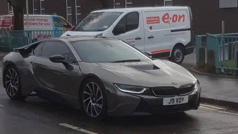 Jamie Vardy's car