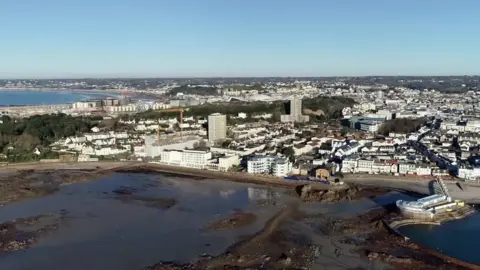 BBC Jersey aerial view