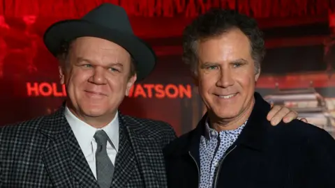 Getty Images John C Reilly (left) and Will Ferrell