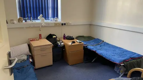 Veterans Connect A room at the shelter