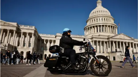 Getty Images Police in Washington DC