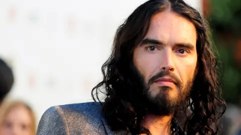 Reuters British actor Russell Brand arrives at the Hollywood FX Summer Comedies Party in Los Angeles, California June 26, 2012