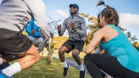 Getty Images People exercising